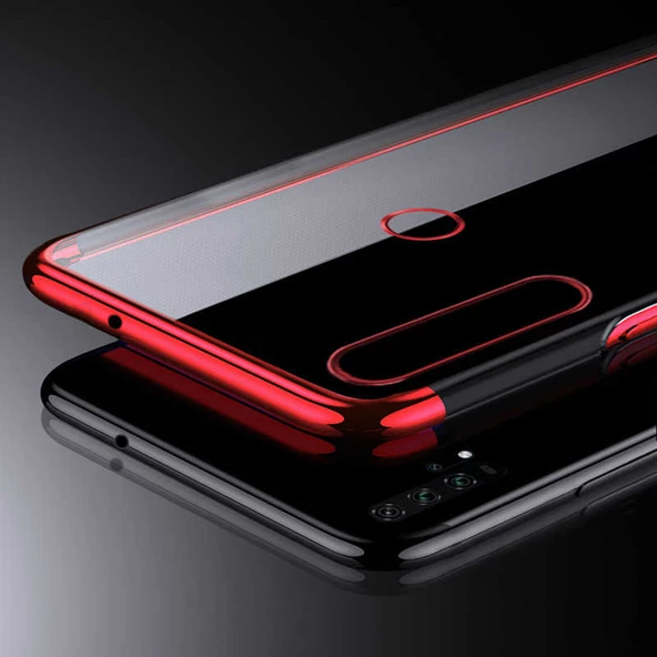 Huawei Y9 Prime 2019 Kılıf Zore Dört Köşeli Lazer Silikon Kılıf - 11