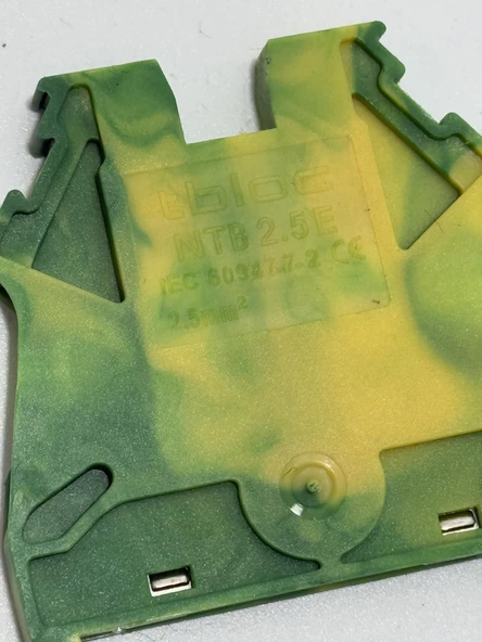 Tbloc NTB 2.5 E Topraklama Klemensi 2,5mm 100 Adet - 5