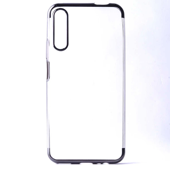 Huawei P Smart Pro 2019 Kılıf Dört Köşeli Lazer Silikon Kılıf - Resim 2