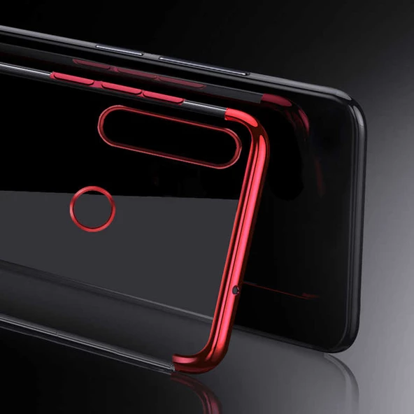 Huawei Y9 Prime 2019 Kılıf Zore Dört Köşeli Lazer Silikon Kılıf - 9