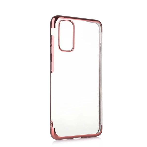 Galaxy S20 Plus Kılıf Zore Dört Köşeli Lazer Silikon Kılıf - Resim 6