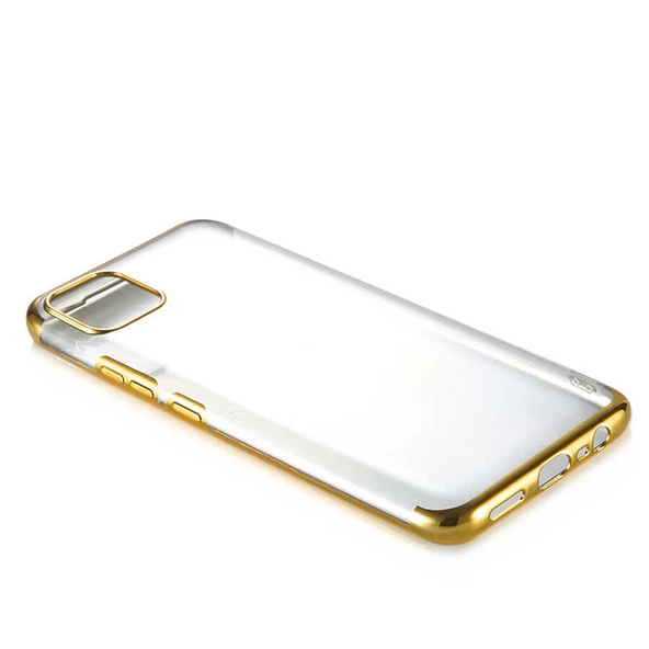 Realme C11 Kılıf Zore Dört Köşeli Lazer Silikon Kılıf - Resim 9