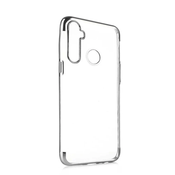 Realme 6İ Kılıf Zore Dört Köşeli Lazer Silikon Kılıf - Resim 7