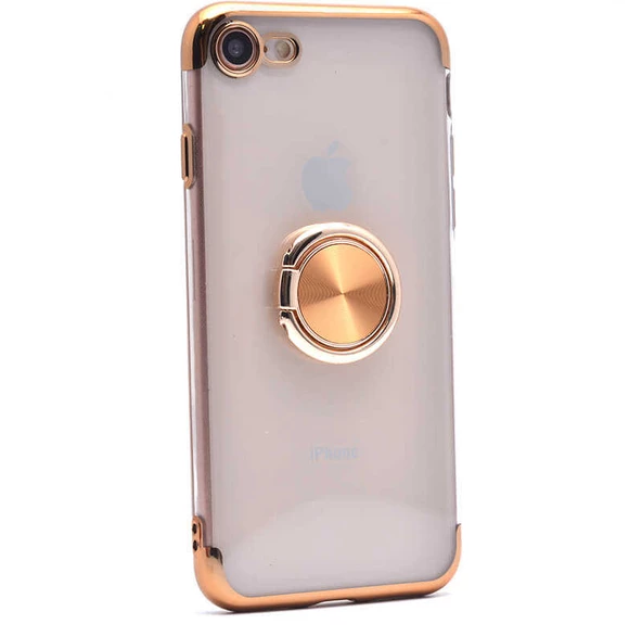 Apple iPhone 7 Kılıf Zore Gess Kenarları Renkli Yüzük Aparatlı - 3