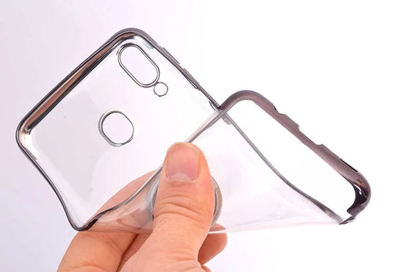 Galaxy M20 Kılıf Zore Gess Kenarları Renkli Yüzük Aparatlı Kılıf - 9