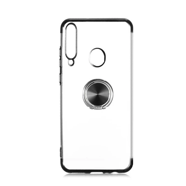 Galaxy M30 Kılıf Zore Gess Kenarları Renkli Yüzük Aparatlı Kılıf - 2