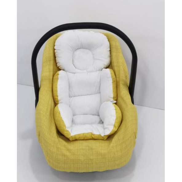 Mordesign Babynest Ortopedik Anne Yanı Bebek Yatak ve Puset Aksesuar 6'lı Set - 5