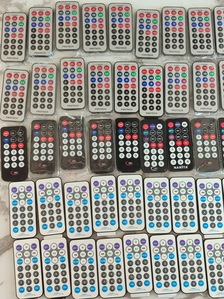 Kızılötesi Mini Uzaktan Kumanda 82 Adet - 3
