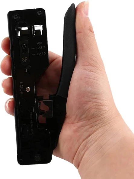 RJ45 Ez Kesme Sıkma Pensesi Aleti Taşınabilir Dayanıklı ve Kullanışlı Kablo Kesici - 8