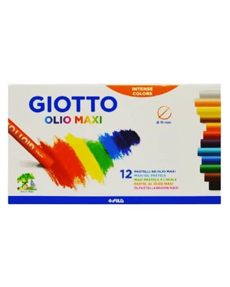 Giotto 12 Renk Pastel Boya 11 mm