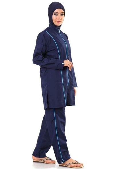 ESTİVA 2011 BATTAL BEDEN 2021 SEZONU BÜYÜK BEDEN TESETTÜR MAYO - Resim 3