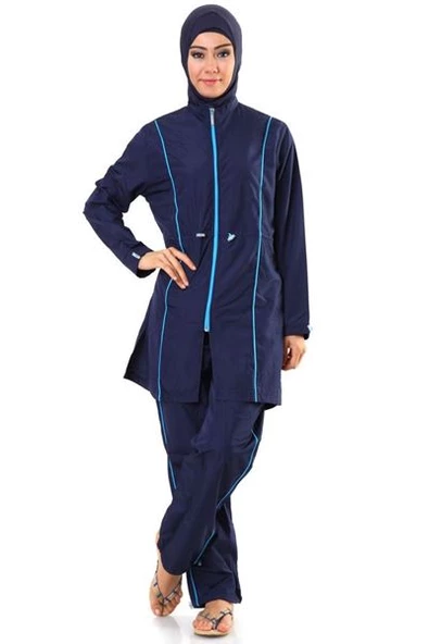 ESTİVA 2011 BATTAL BEDEN 2021 SEZONU BÜYÜK BEDEN TESETTÜR MAYO - Resim 4