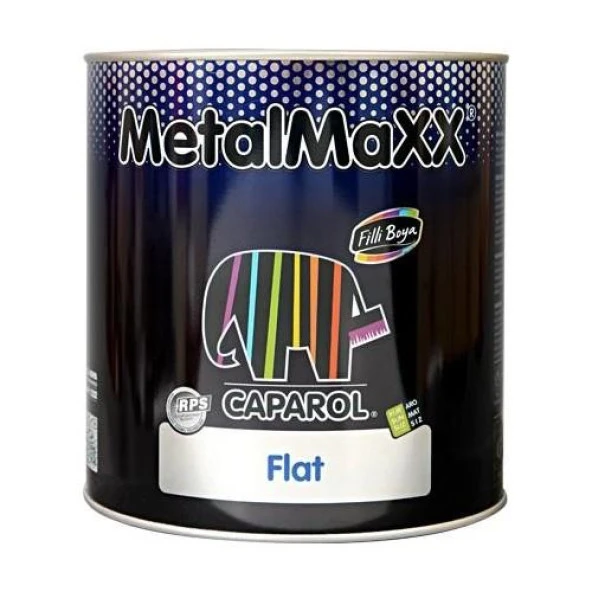 Filli Boya Caparol Metalmaxx Flat Siyah 2.5 Lt.