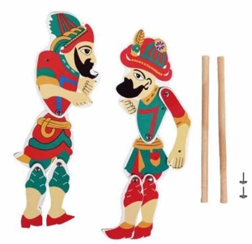 Hacivat Karagöz Kukla Seti