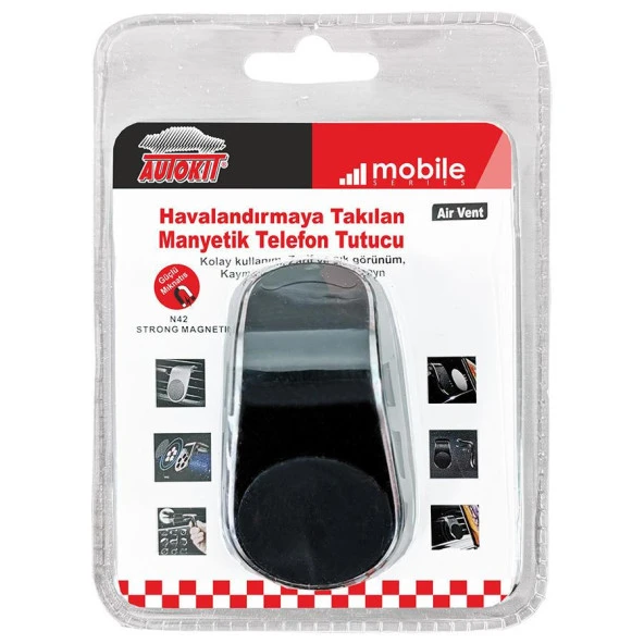 Havalandırmaya Takılan Manyetik Telefon Tutucu