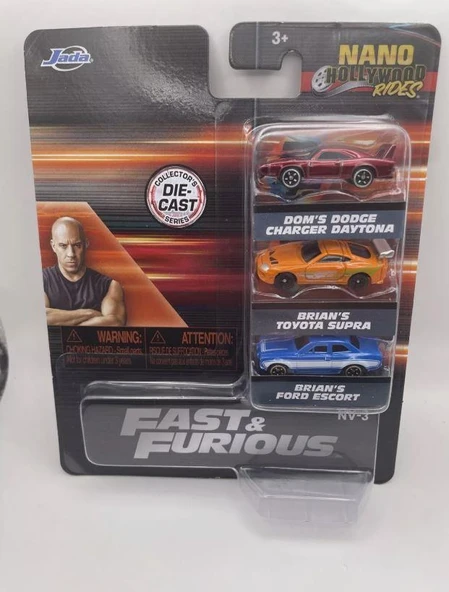 Jada Nano Hollywood Rides Fast and Furious NV-3 Model Araba
