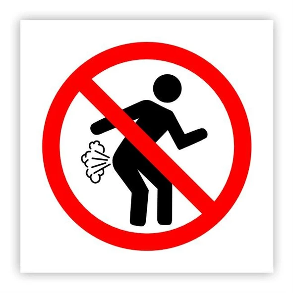 Uyarı Levhası 19x19 CM - Resim 2