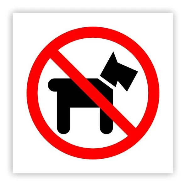 Uyarı Levhası 19x19 CM - Resim 2