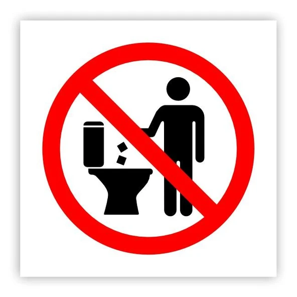 Uyarı Levhası 19x19 CM - Resim 2