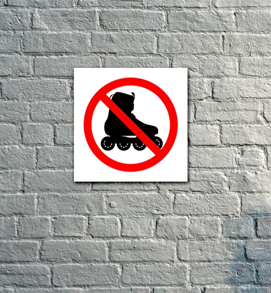 Uyarı Levhası 19x19 CM ürün görseli