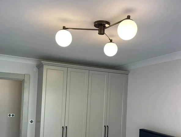 mylights  modern spor salon avize eskitme kapla retro rustik vintage avize ürün görseli