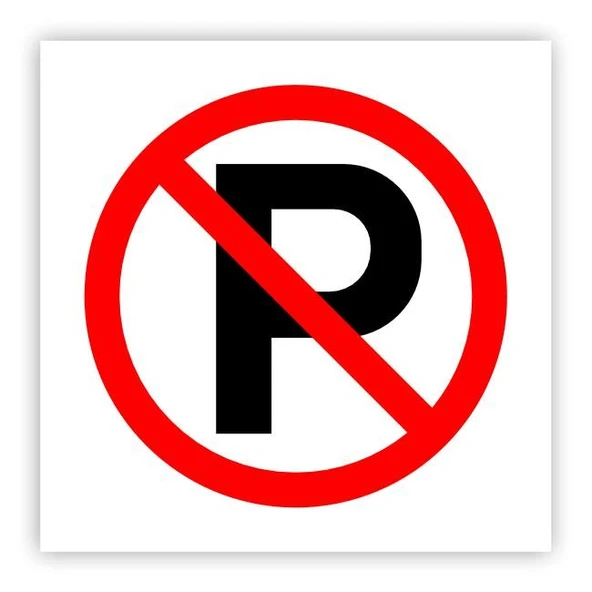 Uyarı Levhası 19x19 CM - Resim 2