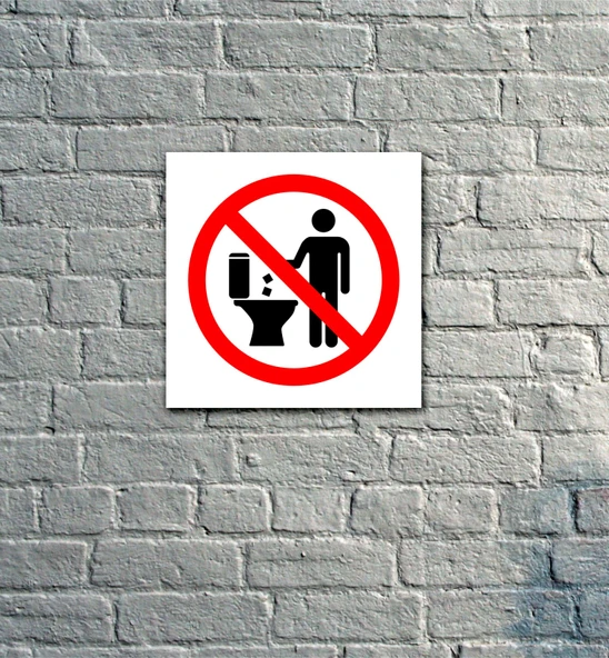 Uyarı Levhası 19x19 CM ürün görseli