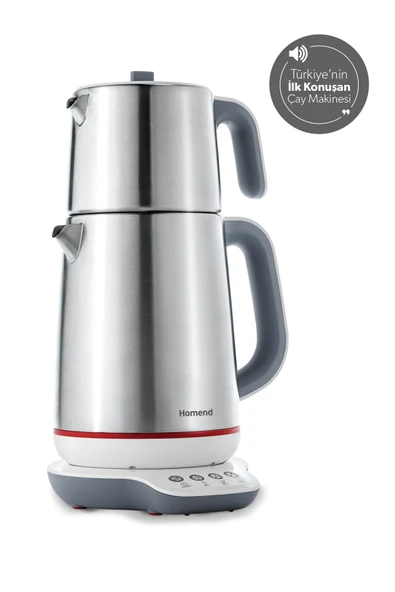 Royaltea 1709h Konuşan Çay Makinesi Inox Beyaz - 4