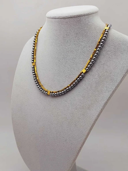 Lucid Dream Serisi Terahertz Taşı 4mm Kolye (45204) - Resim 9