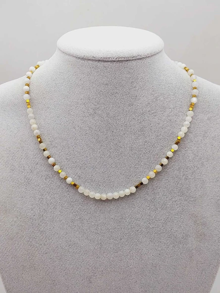 Epic Dream Serisi Ay Taşı 4mm Kolye (17230) - 3