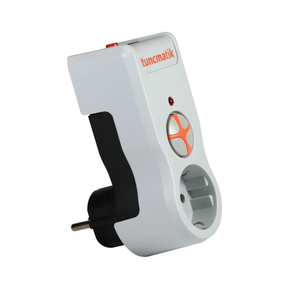 Tunçmatik Enerji Koruma Prizi Powersurge 1'li Beyaz 525 JOULE (TSK5078) - 2