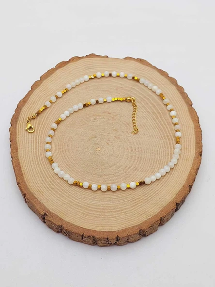 Epic Dream Serisi Ay Taşı 4mm Kolye (17230) - 4