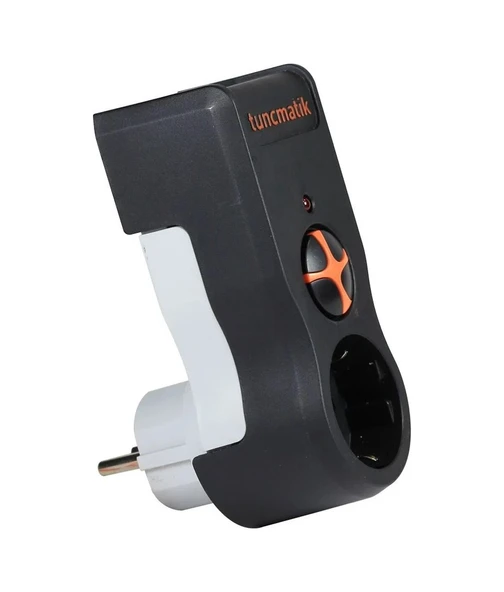 Tunçmatik Enerji Koruma Prizi Powersurge 1'li Siyah 525 JOULE (TSK5079) - 2