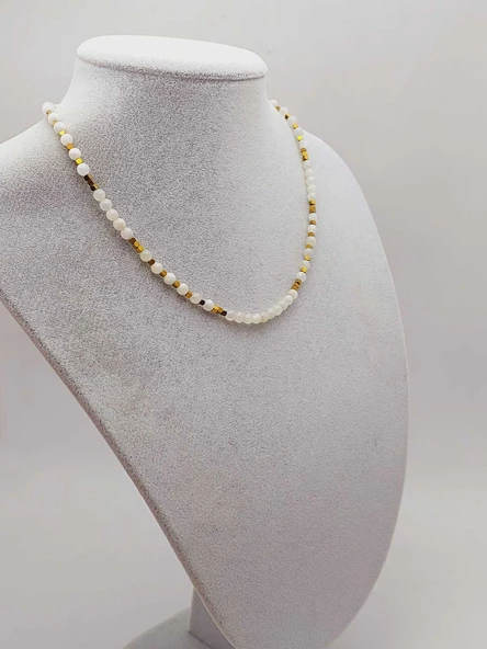 Epic Dream Serisi Ay Taşı 4mm Kolye (17230) - 10