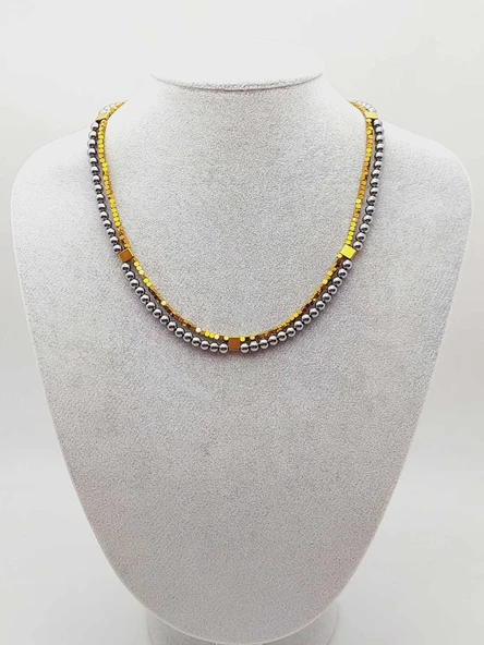 Lucid Dream Serisi Terahertz Taşı 4mm Kolye (45204) - Resim 5