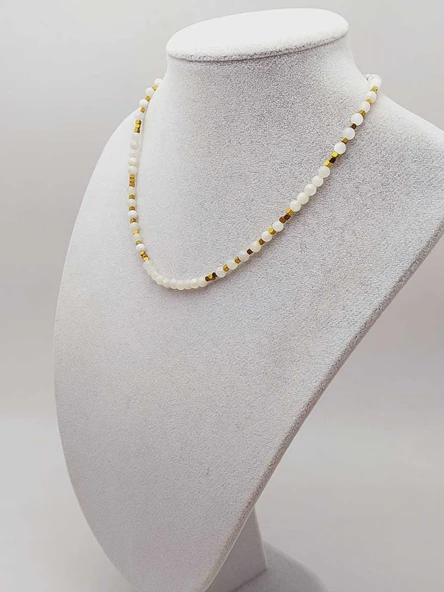 Epic Dream Serisi Ay Taşı 4mm Kolye (17230) - 9