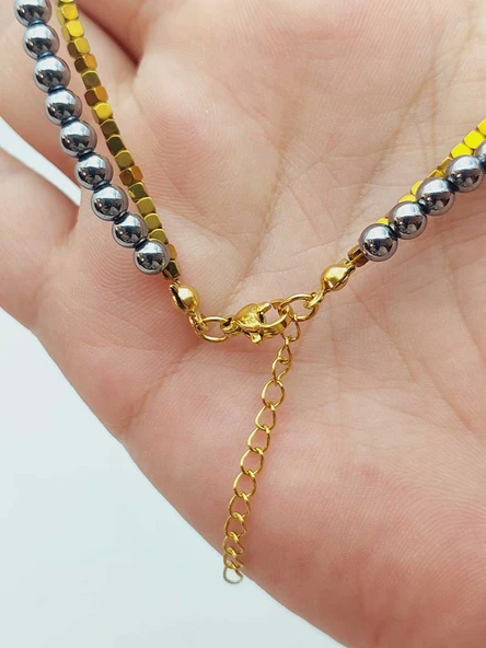 Lucid Dream Serisi Terahertz Taşı 4mm Kolye (45204) - Resim 7