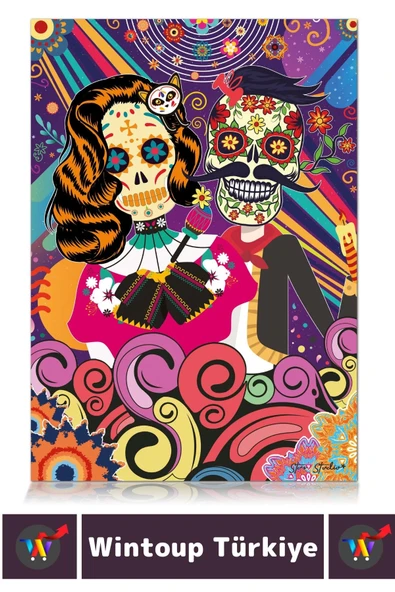 Eğlenceli El Göz Koordinasyon Beceri Görsel Algı Geliştirici Çocuk 1000 Parça PUZZLE MÜKEMMEL AŞK - Resim 3