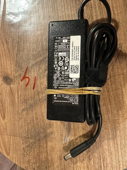 ORJİNAL DELL 0W6KV 00W6KV 19.5V 4.62A NOTEBOOK ADAPTÖR  2.EL KULLANILMIŞ - Resim 2
