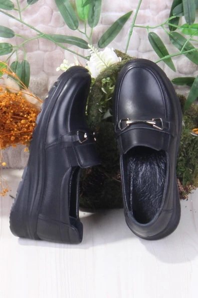 Mehmet Mete 42033 Hafif Rahat Esnek Hakiki Deri Kadın Ayakkabı - Resim 5