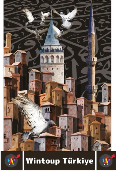 Eğlenceli El Göz Koordinasyon Beceri Görsel Algı Geliştirici Çocuk 500 Parça PUZZLE GALATA BÜYÜSÜ - 3