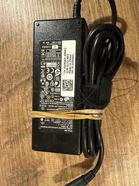 ORJİNAL DELL 0W6KV 00W6KV 19.5V 4.62A NOTEBOOK ADAPTÖR  2.EL KULLANILMIŞ ürün görseli 1