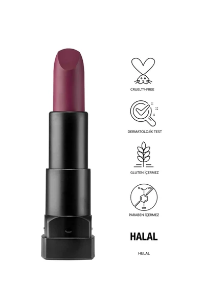 PASTEL Dark Matte Lipstick - Koyu Mat Ruj 570 Vamp