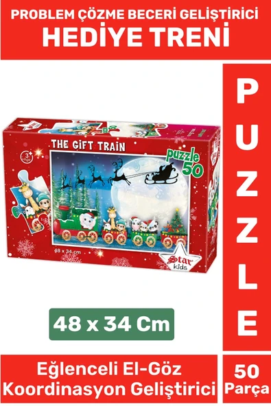 Premium Eğlenceli El Göz Koordinasyon Problem Çözme Beceri Geliştirici Çocuk PUZZLE HEDİYE TRENİ ürün görseli