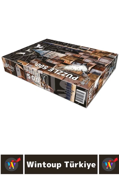 Eğlenceli El Göz Koordinasyon Beceri Görsel Algı Geliştirici Çocuk 500 Parça PUZZLE GALATA BÜYÜSÜ - 2