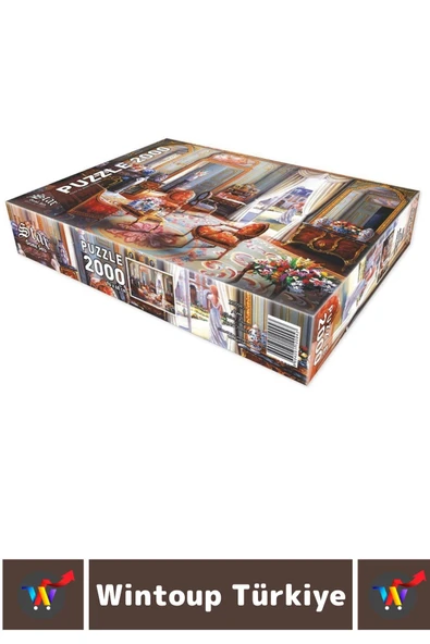 Premium Eğlenceli El Göz Koordinasyon Hafıza Beceri Geliştirici 2000 Parça PUZZLE YALNIZ BAŞINA - Resim 2