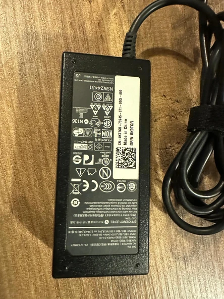 DELL Inspiron   19.5V 3.34A PA-12 1545 1520 1525 1526 1551 1764 0K9TGR 330-2146 laptop AC adaptör 2.EL KULLANILMIŞ