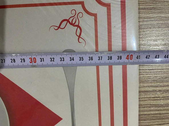 100 Adet Amerikan Servis Kağıdı Sunum Servis Kağıdı Büyük Boy 30x40 cm - 7