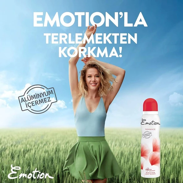 Emotion Romance 150 ml Kadın Deodorant Sprey - Resim 4