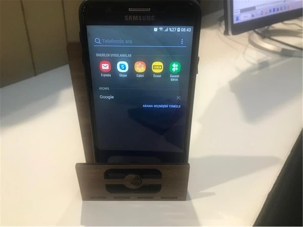 Megatech Ahşap Telefon Tutucu - Resim 2